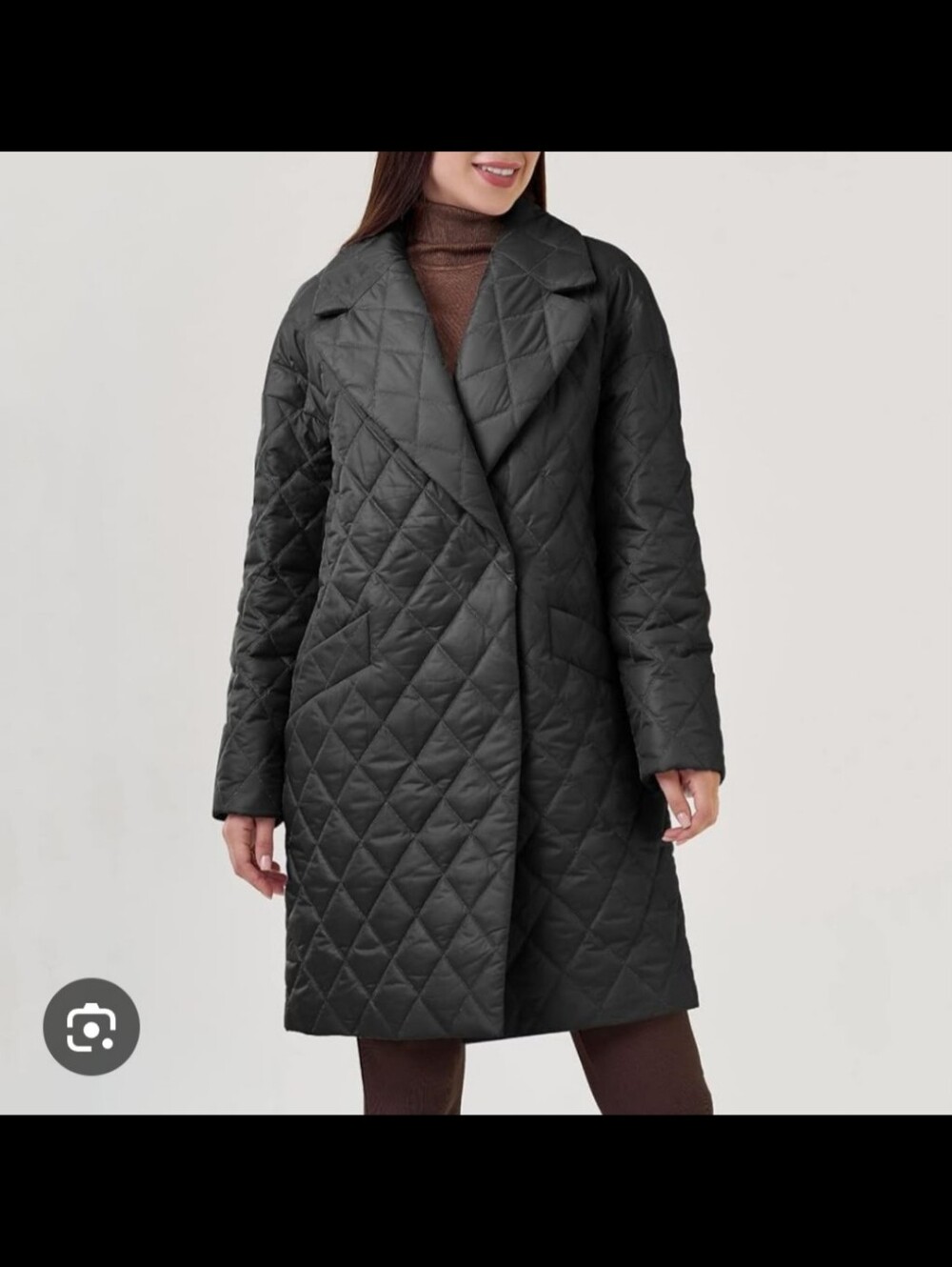 SOIA&KYO QUILTED MID LENGTH COAT L